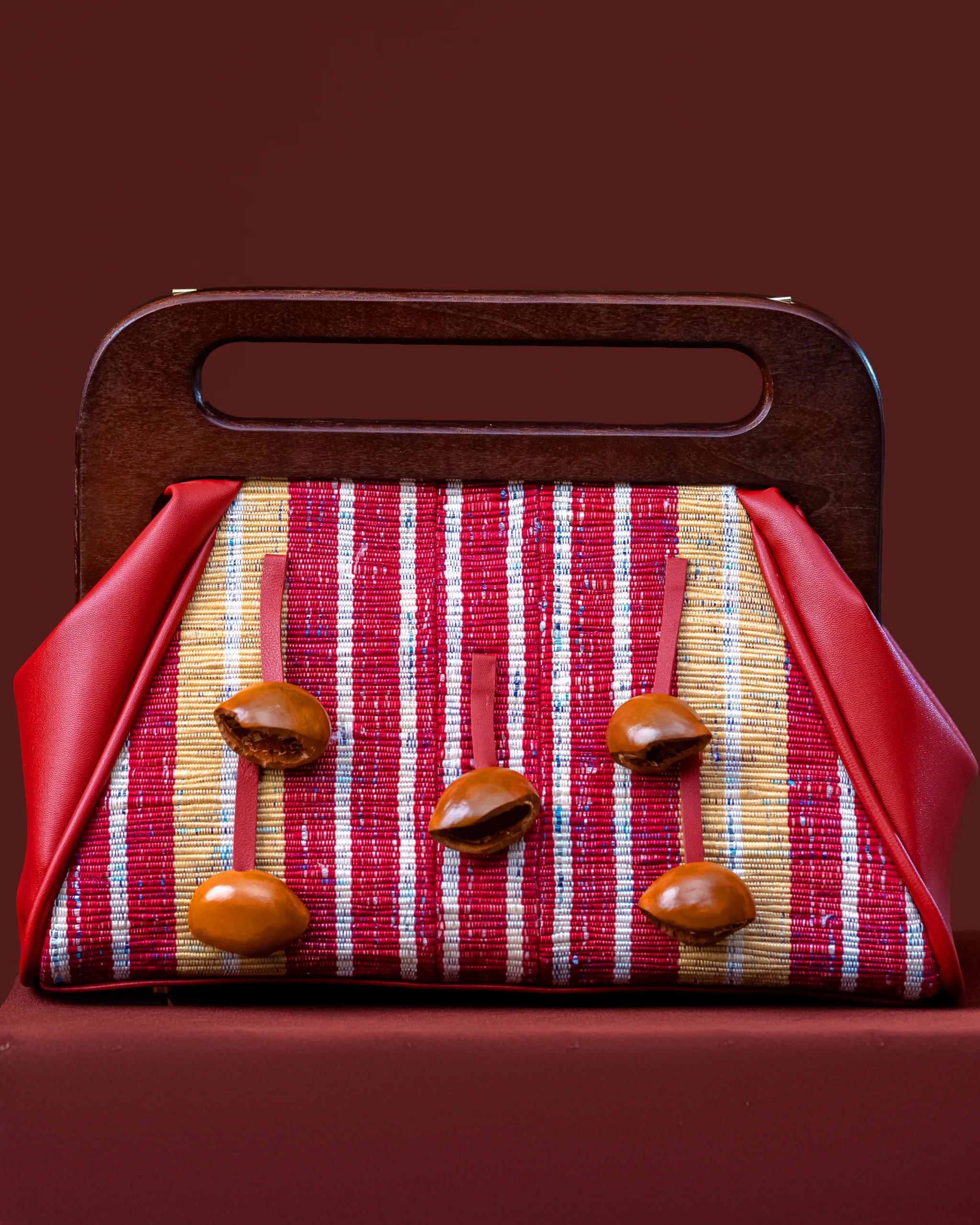 The Adunni Luxe in Crimson
